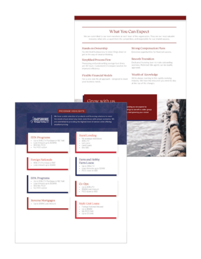 Bayshore Mortgage - Brochure Pages - Layout