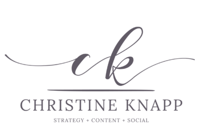 Christine Knapp Logo
