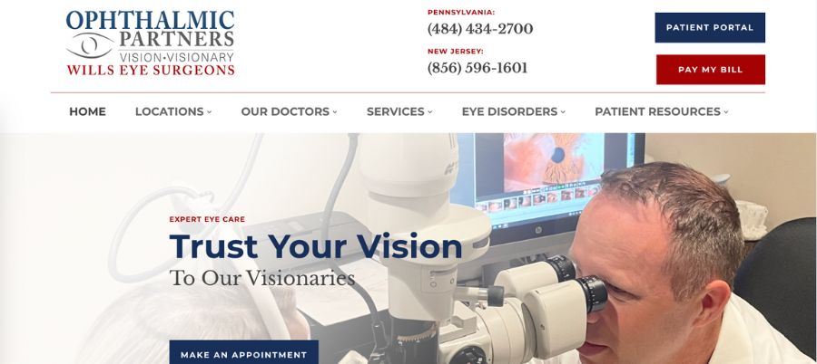 Ophthalmic Partners Site