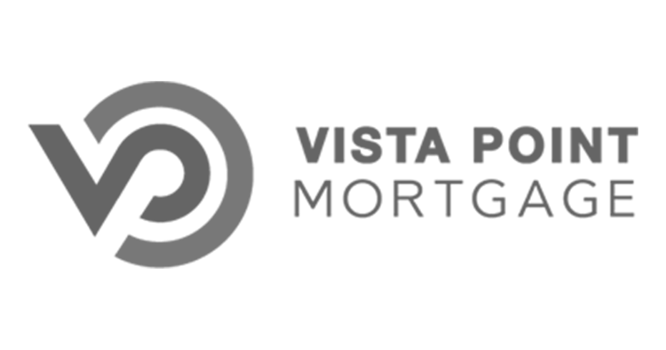 Vista Point Mortgage logo gray